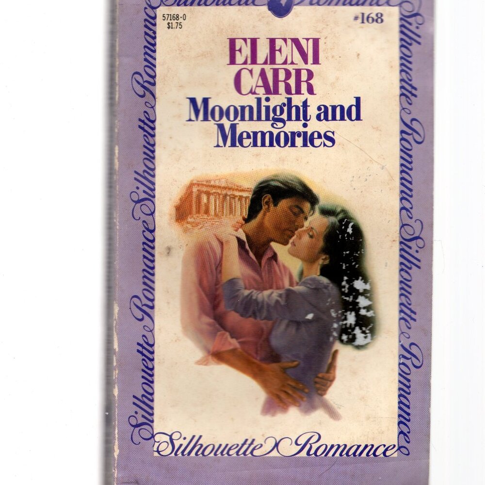 VINTAGE Early 1980s Romance Novel - Moonlight and Memories